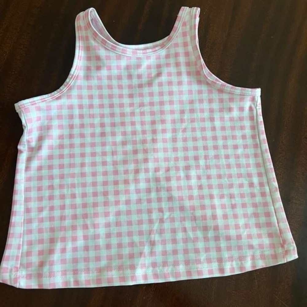 Sweet Honey gingham tank